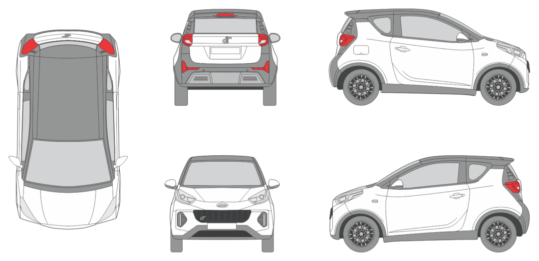 DR Automobiles 1.0 2023 Car Template