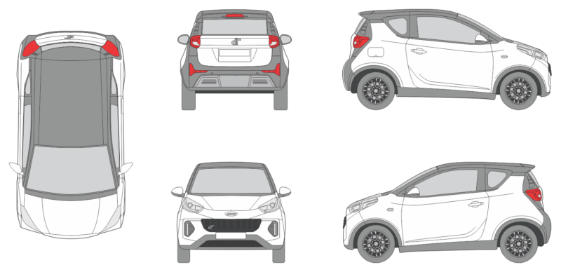 DR Automobiles 1.0 2023 Car Template