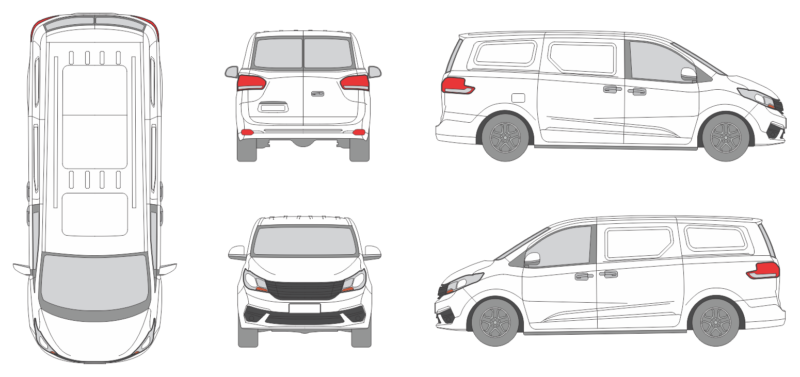 LDV G10 2016 Van Template