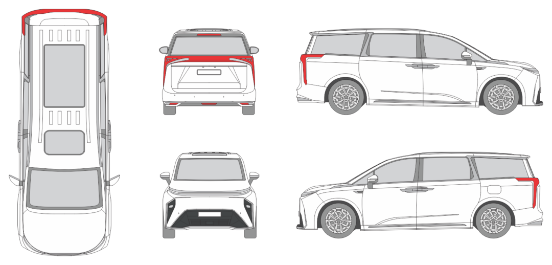 LDV Mifa 9 2022 MPV Template