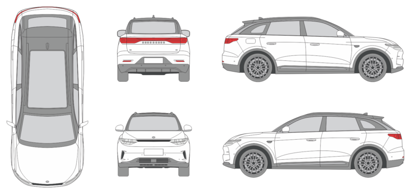 Leapmotor C11 2021 SUV Template