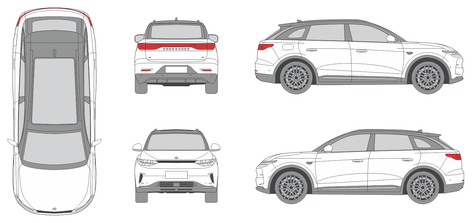 Leapmotor C11 2021 SUV Template