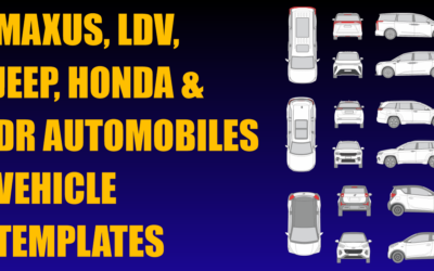 Maxus, LDV, Jeep, Honda and DR Automobiles Vehicle Templates Added