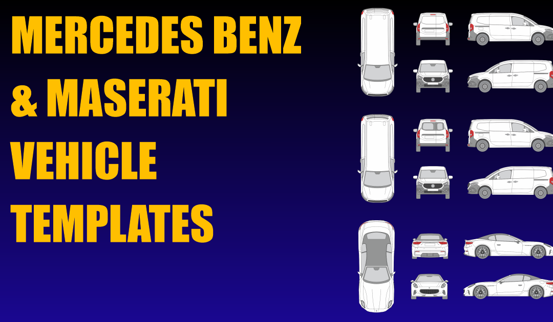 Mercedes Benz and Maserati Vehicle Templates Added