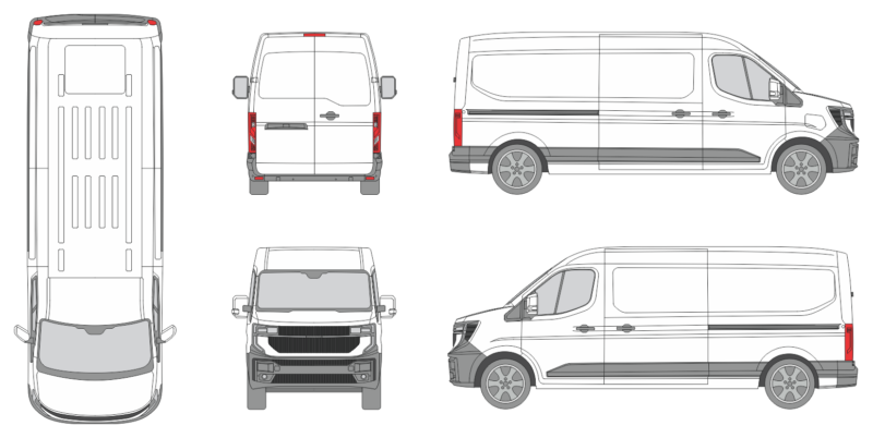 Renault Master e-Tech 2024 Long Slide Door RL