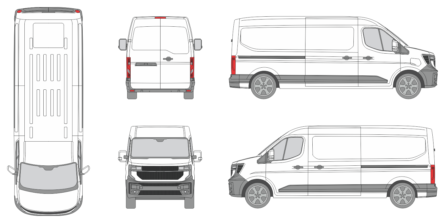 Renault Master e-Tech 2024 Long Slide Door RL