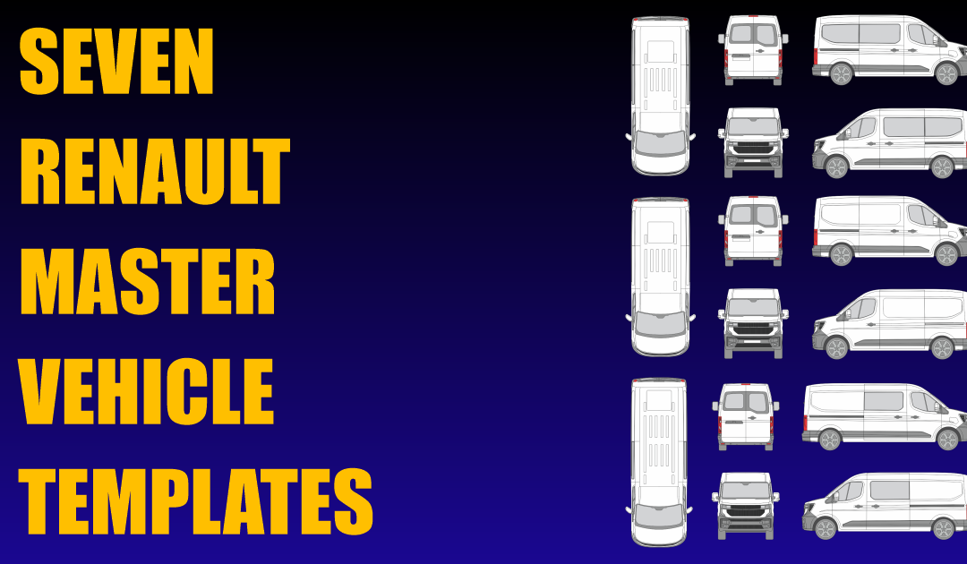 Seven Renault Master Vehicle Templates Added