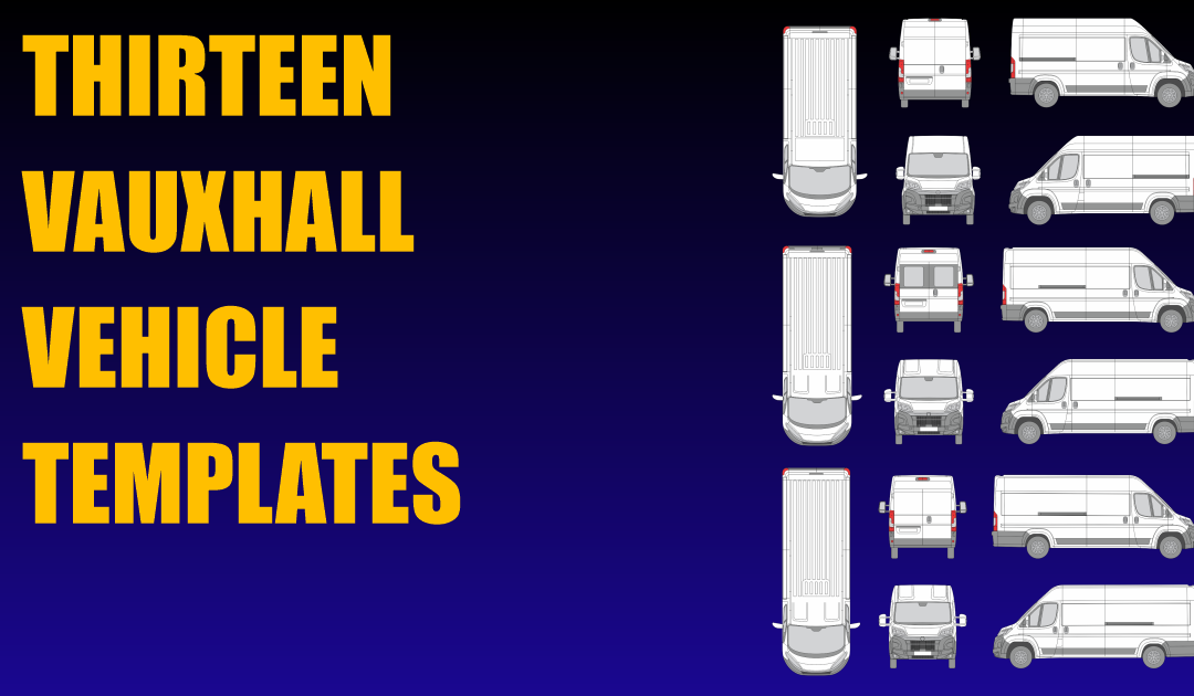 Thirteen Vauxhall Vehicle Templates Added