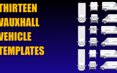 Thirteen Vauxhall Vehicle Templates Added