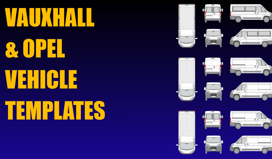 Vauxhall and Opel Vehicle Templates Added