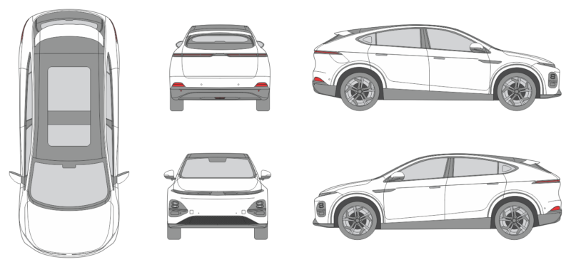 Xpeng G6 2024 SUV Template