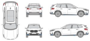 BMW iX1 2022 SUV Template