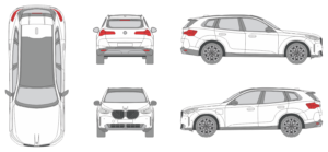 BMW X3 2024 SUV Template