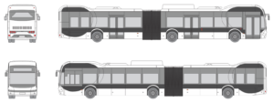 Byd eBus 18 2021 Bus Template