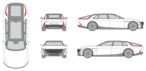 Cadillac Celestiq 2024 Car Template