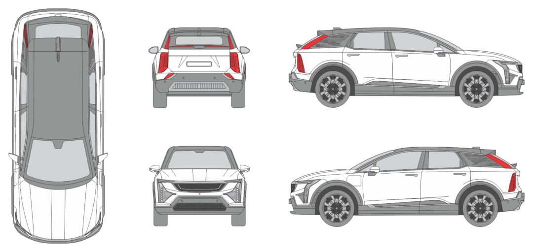 Cadillac Optiq 2024 SUV Template