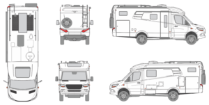 Hymer MTL 580 2024 Camper Template