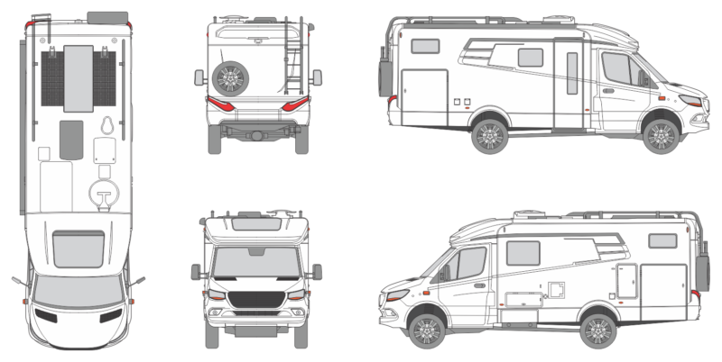 Hymer MTL 580 2024 Camper Template