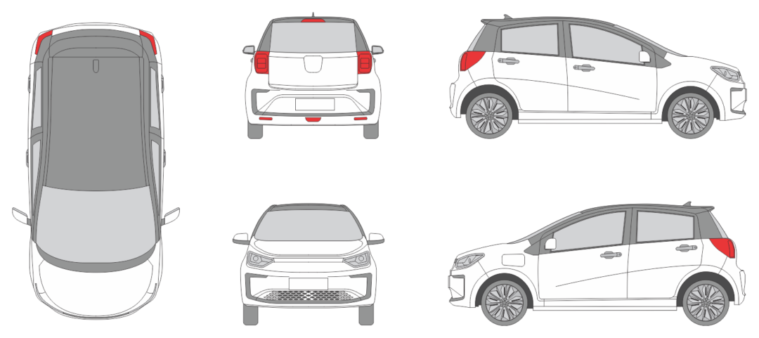 Jac e-JS1 2023 Car Template