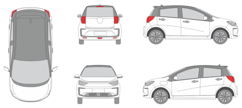 Jac e-JS1 2023 Car Template