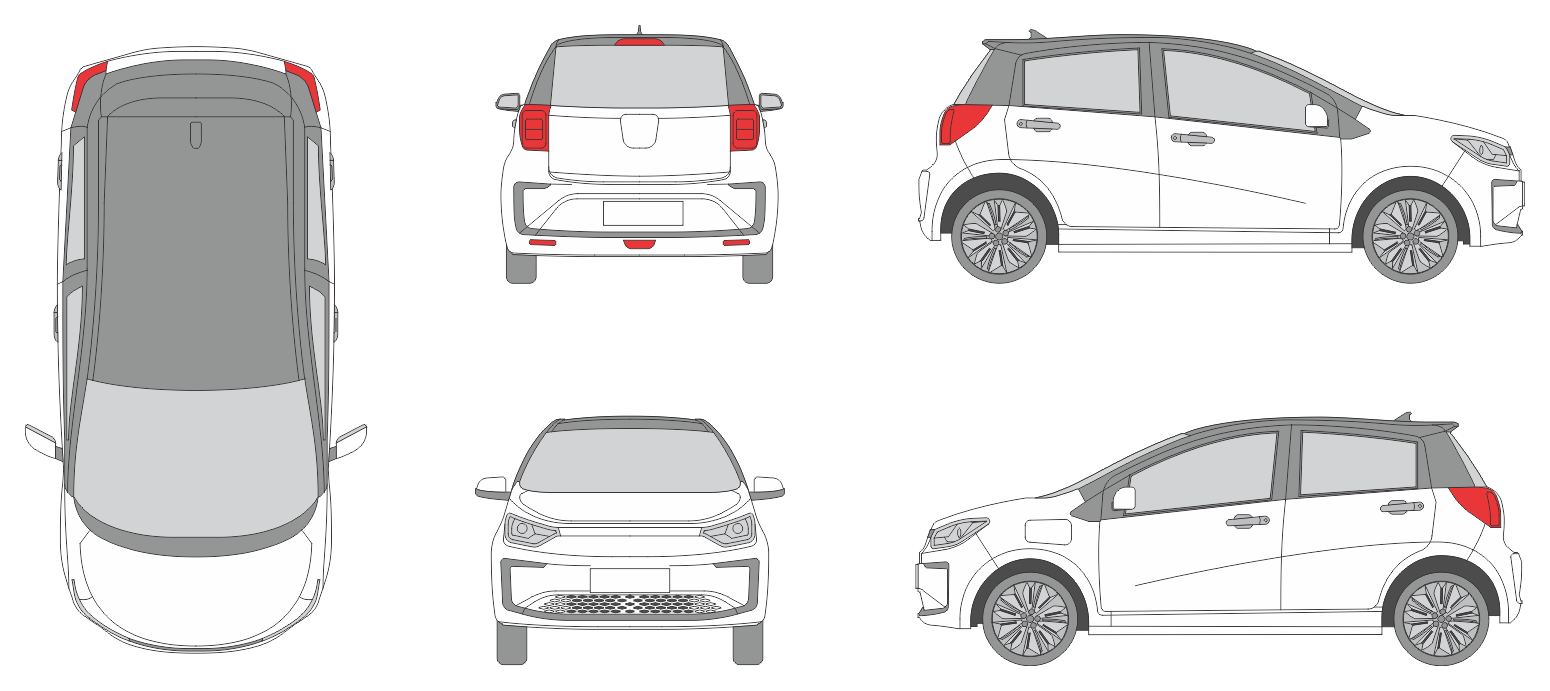 Jac e-JS1 2023 Car Template