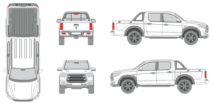 Jac T8 2023 Pickup Template