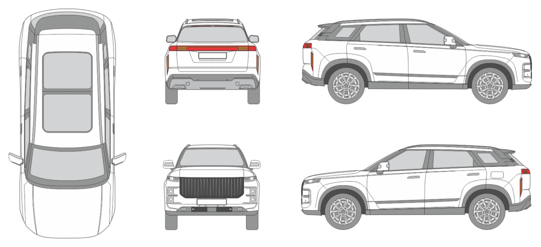 Jaecoo J7 2023 SUV Template