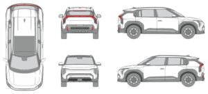 Kia EV3 2024 SUV Template