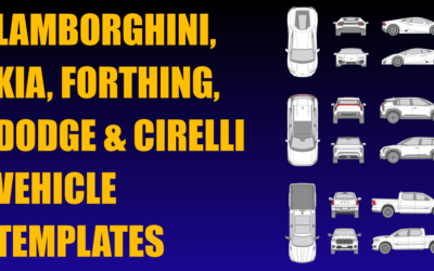 Lamborghini, Kia, Forthing, Dodge and Cirelli Vehicle Templates Added