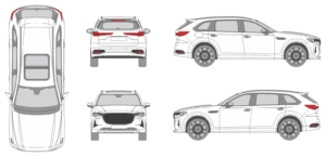 Mazda CX-80 2024 SUV Template