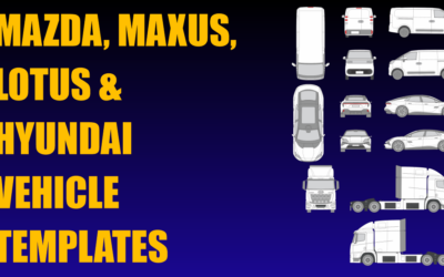 Mazda, Maxus, Lotus and Hyundai Vehicle Templates Added
