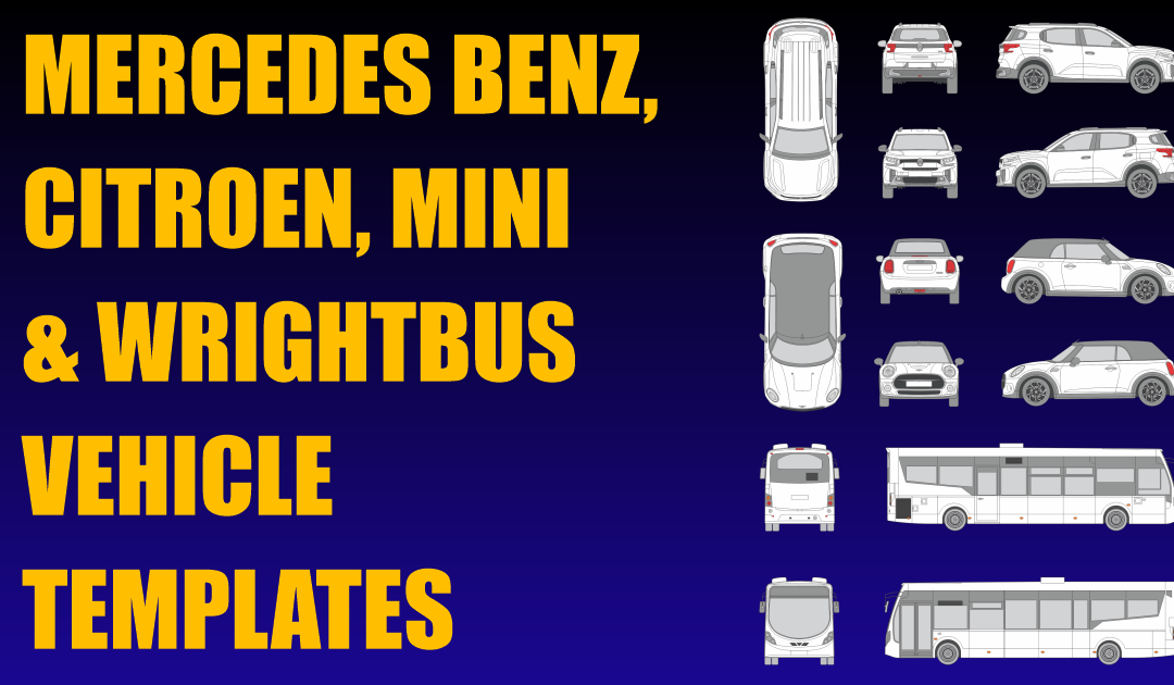 Mercedes Benz, Citroen, Mini and Wrightbus Vehicle Templates Added