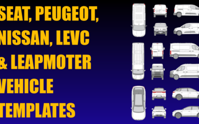 Seat, Peugeot, Nissan, LEVC and Leapmotor Vehicle Templates Added