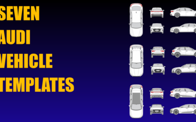 Seven Audi Vehicle Templates Added
