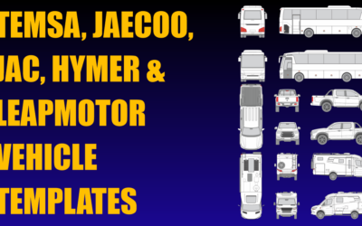 Temsa, Jaecoo, Jac, Hymer and Leapmotor Vehicle Templates Added