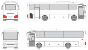 Temsa MD9 Electric City 2020 Bus Template