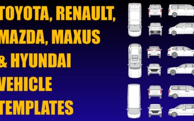 Toyota, Renault, Mazda, Maxus and Hyundai Vehicle Templates Added