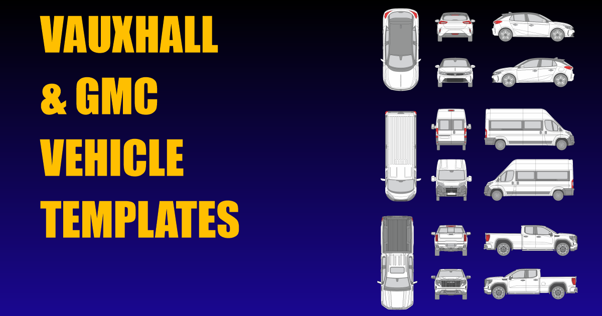 Vauxhall and GMC Vehicle Templates Added