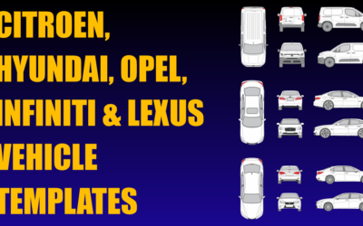 Citroen, Hyundai, Opel, Infiniti and Lexus Vehicle Templates Added