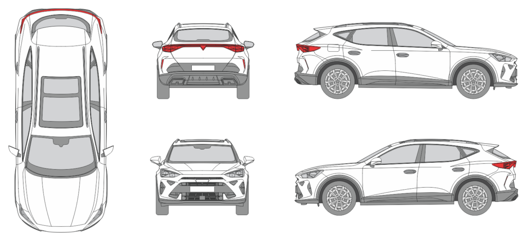 Cupra Formentor 2024 SUV Template