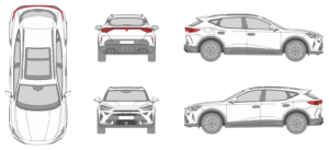 Cupra Formentor 2024 SUV Template