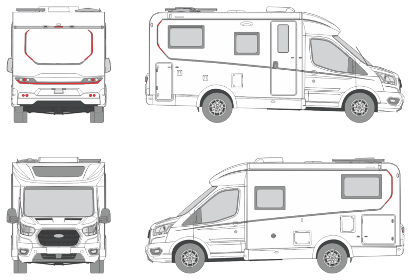 Dethleffs Globebus Go T 15 2023 Camper Template