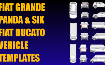 Fiat Grande Panda and Six Fiat Ducato Vehicle Templates Added