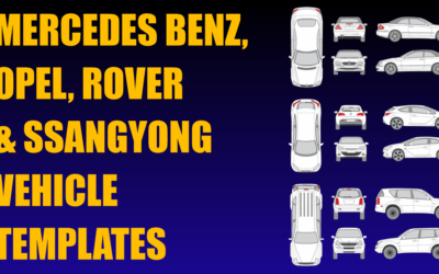 Mercedes Benz, Opel, Rover and Ssangyong Vehicle Templates Added