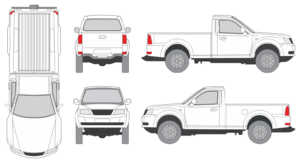 Tata Xenon 2007 Pickup Template