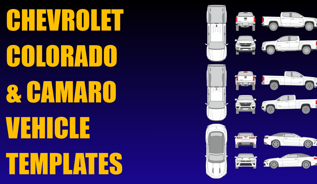 Chevrolet Colorado and Camaro Vehicle Templates Added