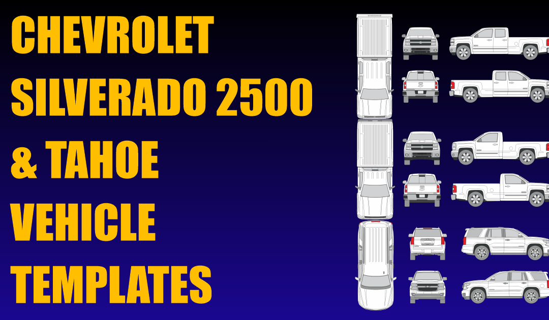 Chevrolet Silverado 2500 and Tahoe Vehicle Templates Added