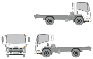 Isuzu NPR 2016 Truck Template