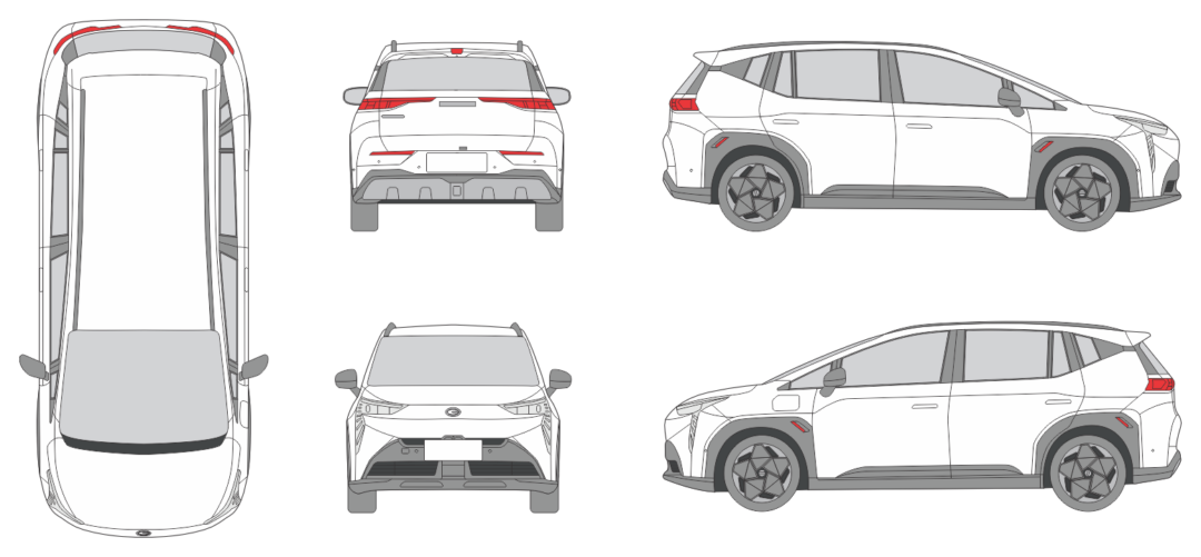 Aion Y 2024 SUV Template