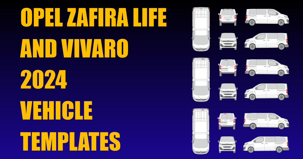 Opel Zafira Life and Vivaro 2024 Vehicle Templates Added